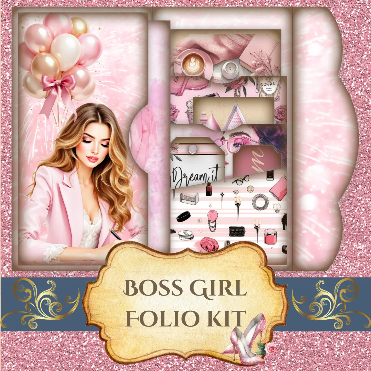 Girl Boss Folio Kit