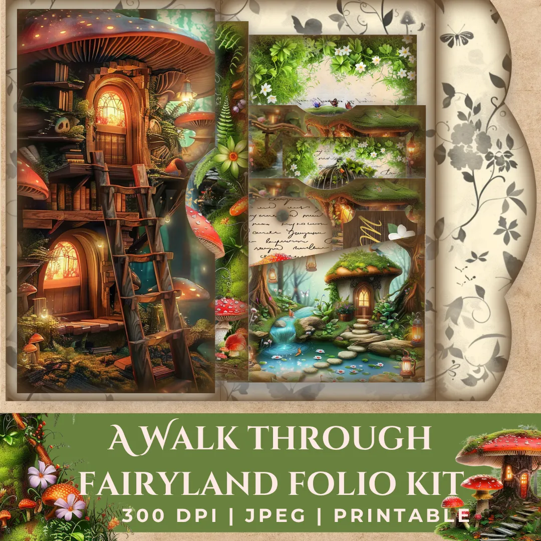 A Walk Through Fairyland Folio Kit
