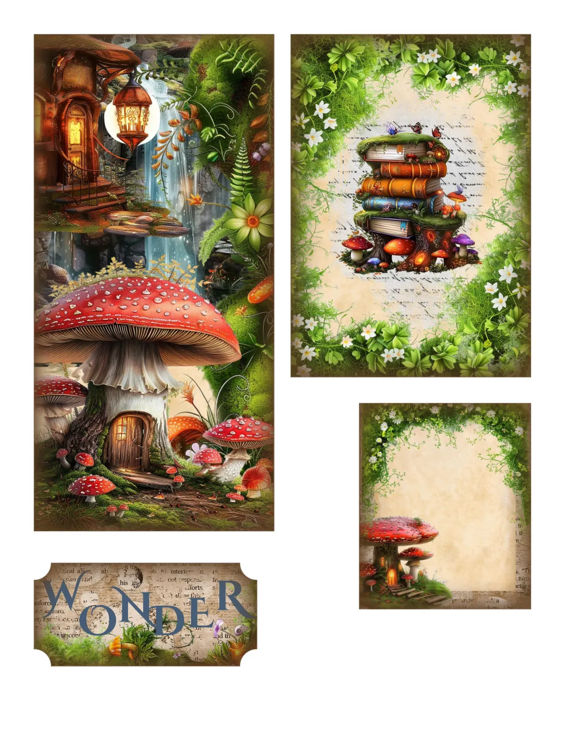 A Walk Through Fairyland Folio Kit Page 10