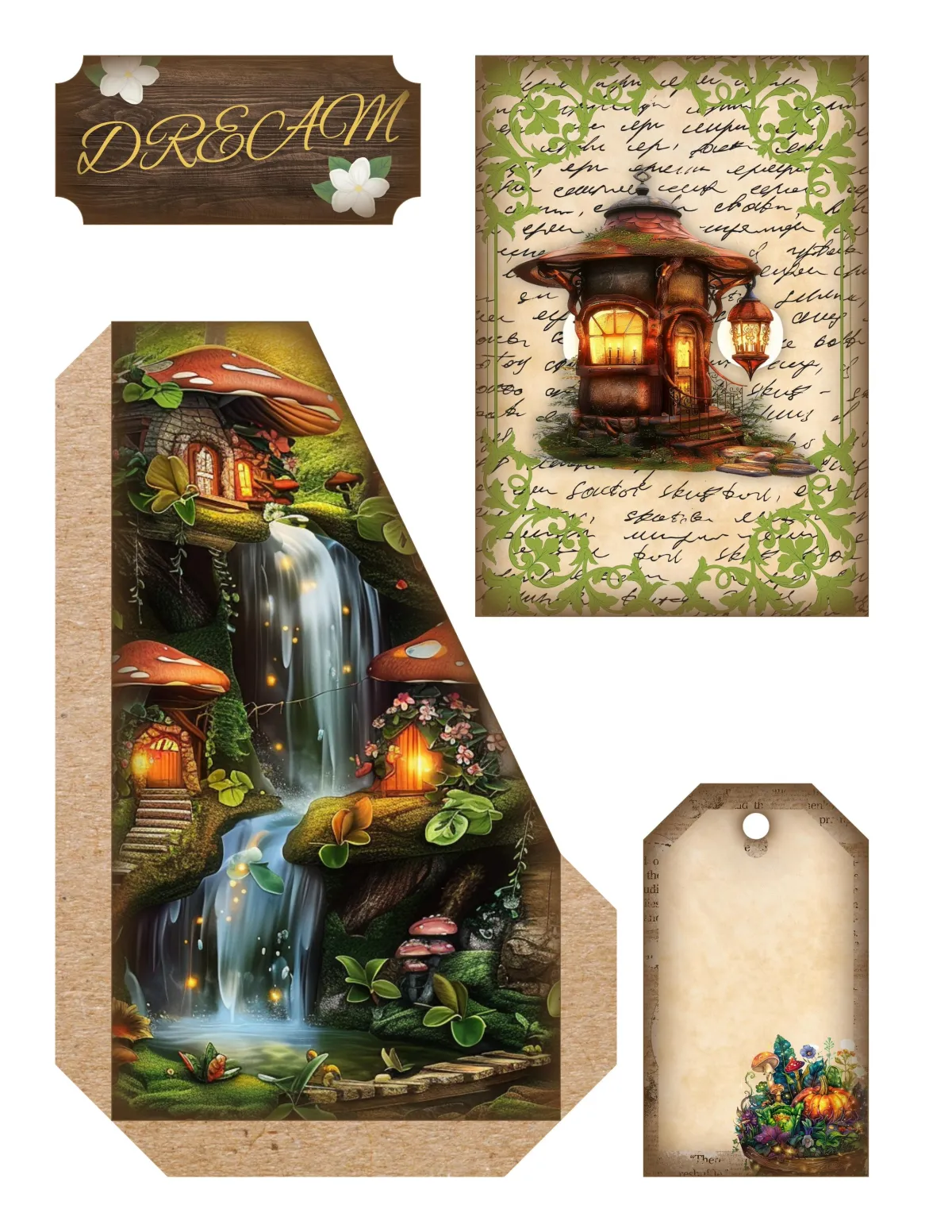 A Walk Through Fairyland Folio Kit Page 6