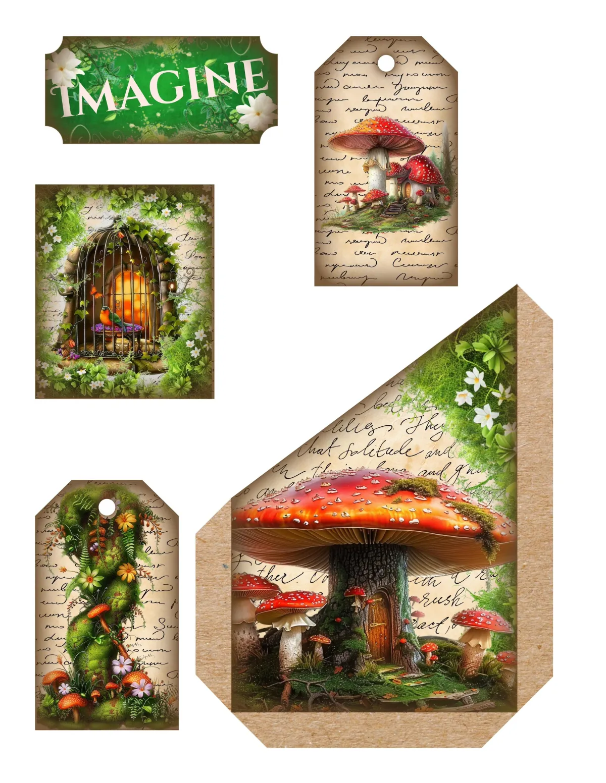 A Walk Through Fairyland Folio Kit Page 7