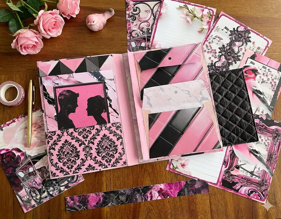 Glamorous Valentine Book Folio