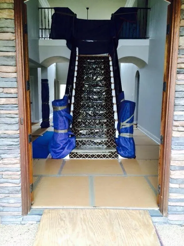 Packed and organized items by 1st Choice Movers
