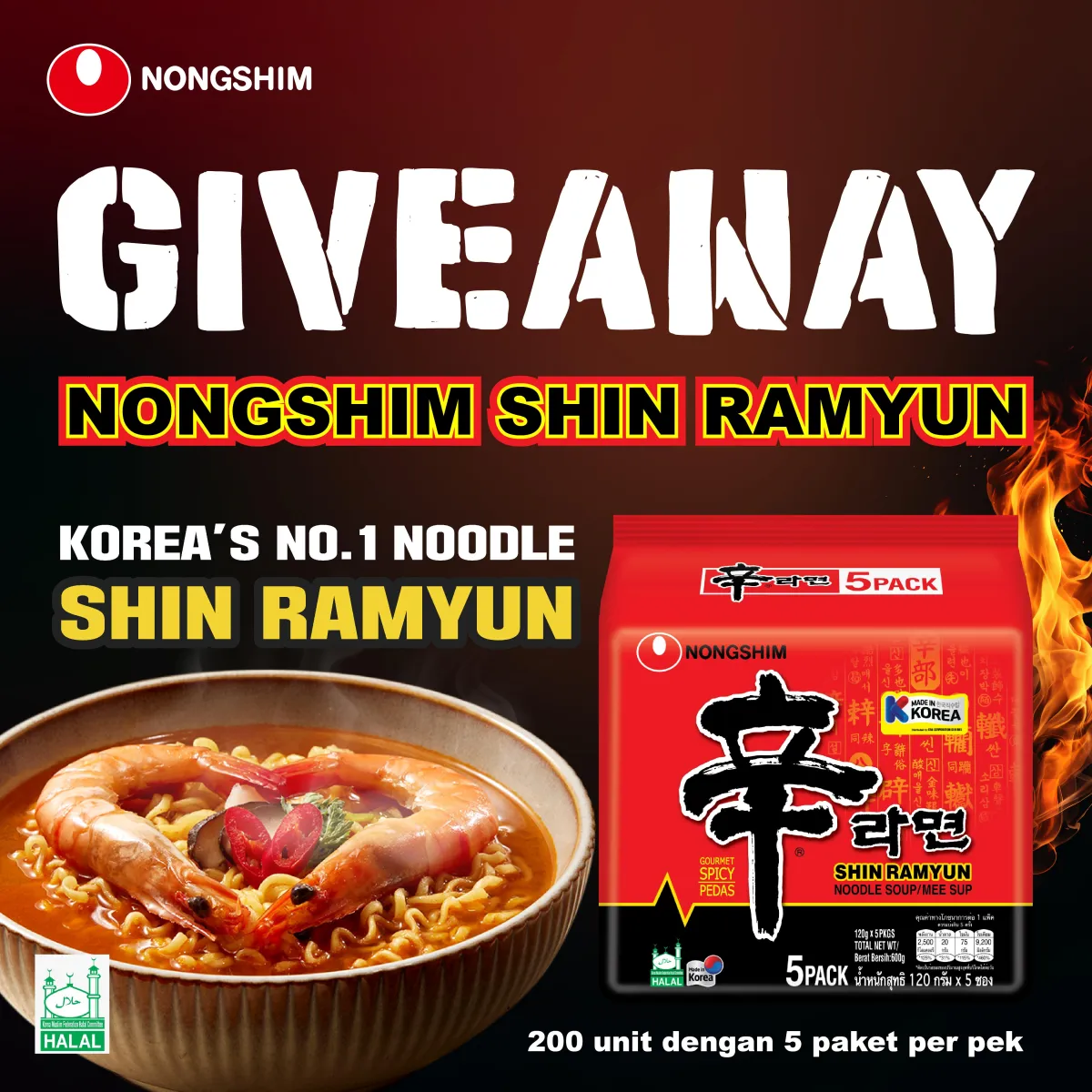 Nongshim Shin Ramyun