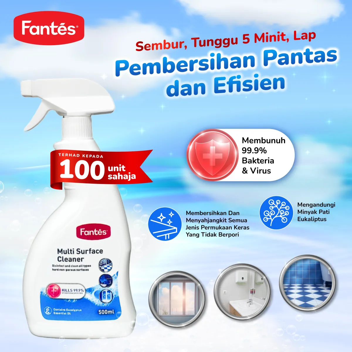 Fantes Multi Surface Cleaner