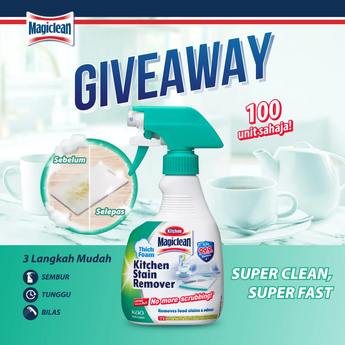 Magiclean Kitchen Stain Remover