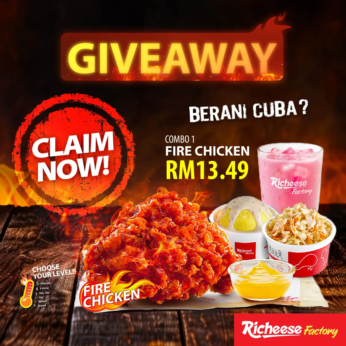 Richeese Factory (Combo 1)