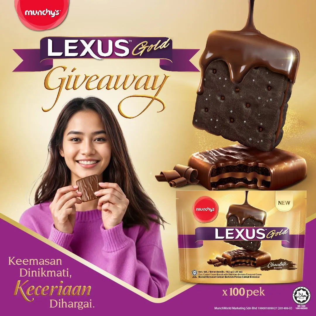 Munchy’s Lexus Gold Giveaway