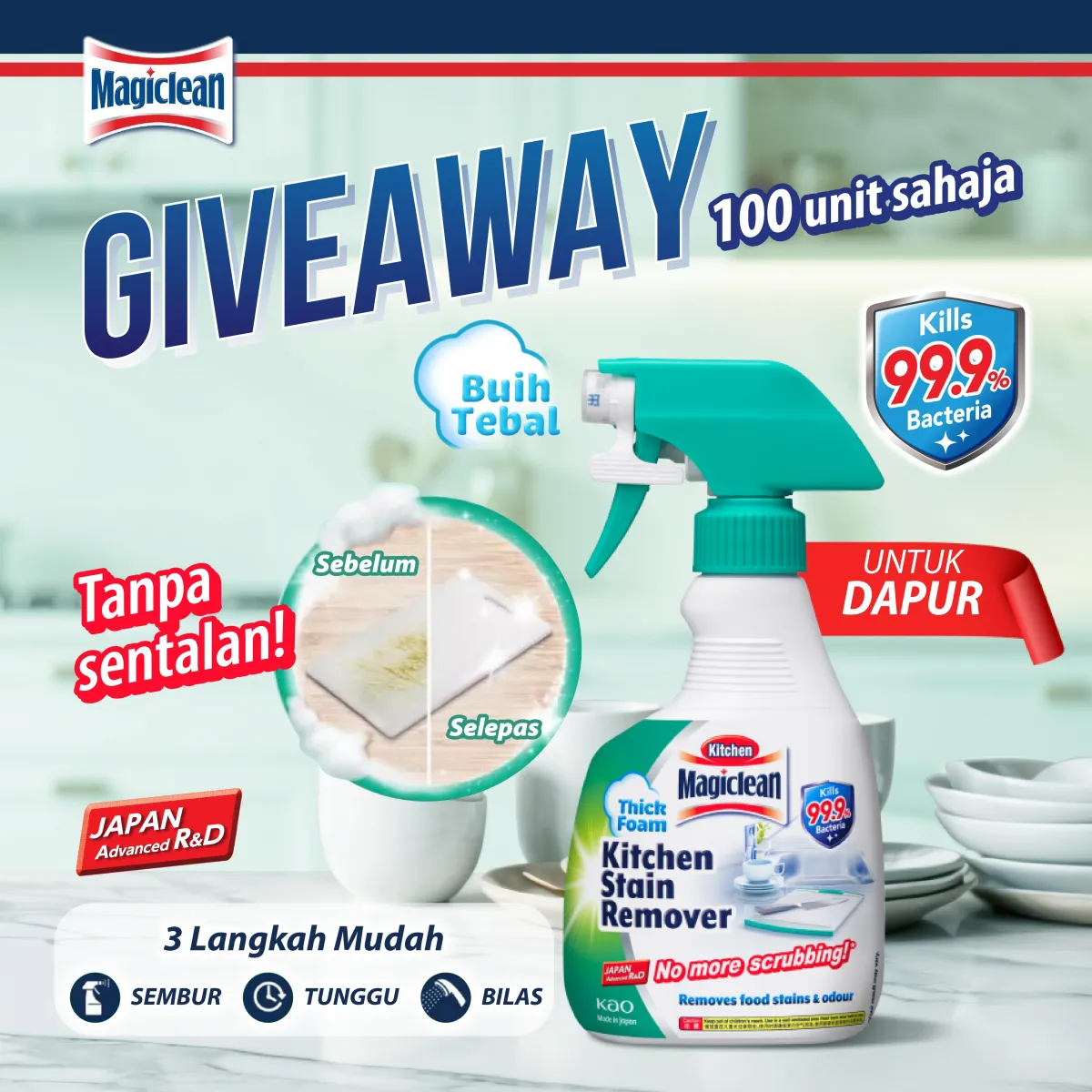 Magiclean Kitchen Stain Remover