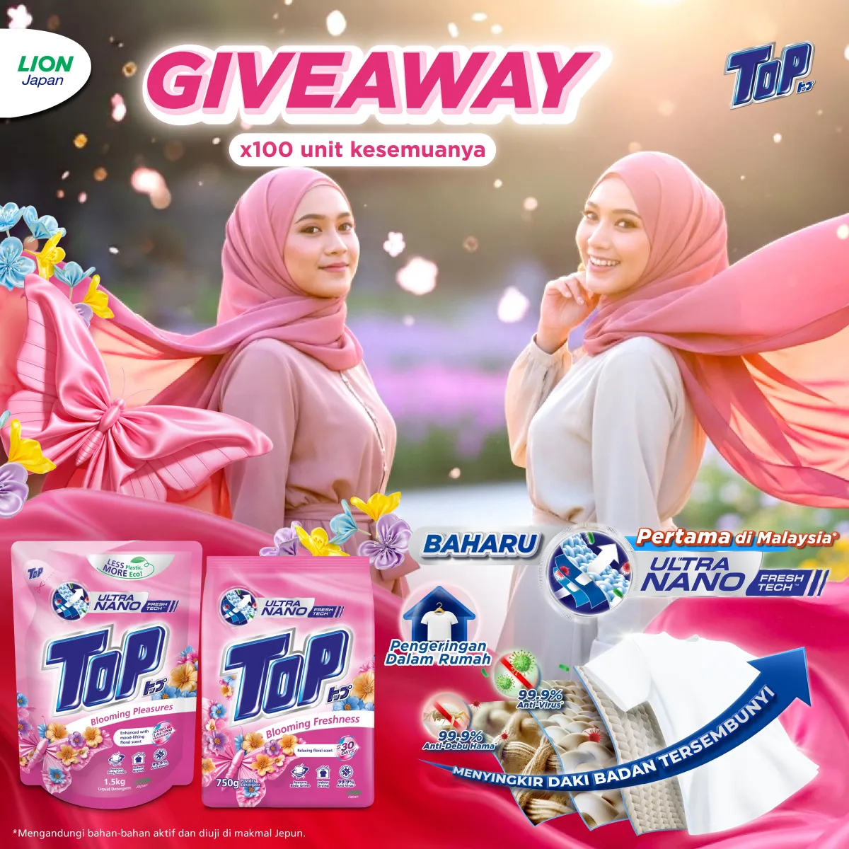 TOP Blooming Pleasures & TOP Blooming Freshness