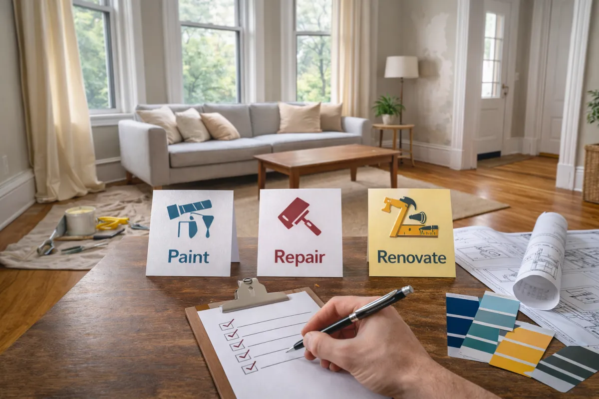 How Jamaica Plain Homeowners Decide Between Painting, Repair, or Full Renovation