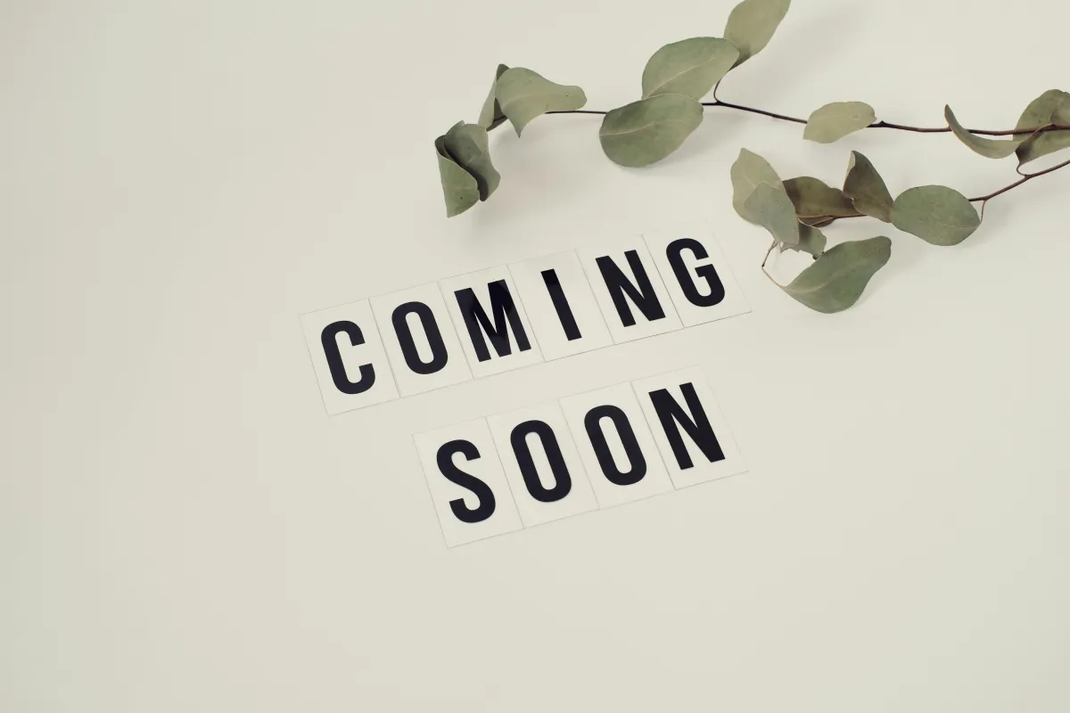 Coming Soon Sign