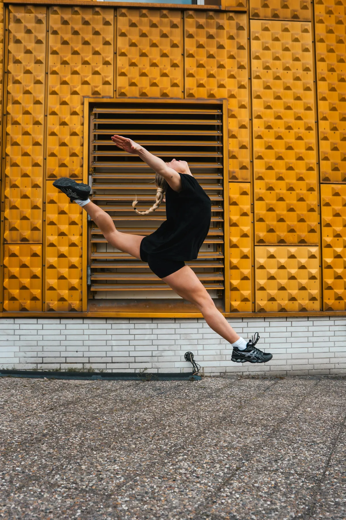 girl jumping