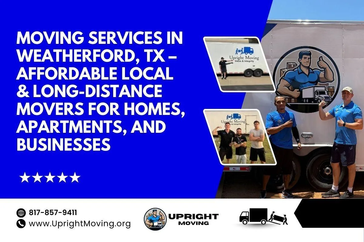 Moving Services in Weatherford, TX