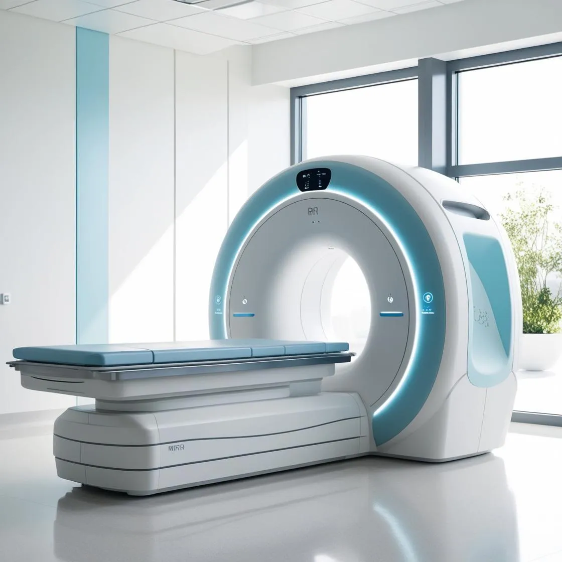 MRI Machine in a hospital room