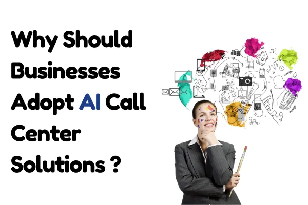 AI-powered call center technology improving customer service with automated call routing, predictive analytics, and personalized support.