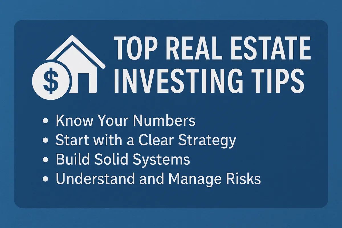 Profit Playbook: Top Real Estate Investing Tips for Smart, Scalable Success