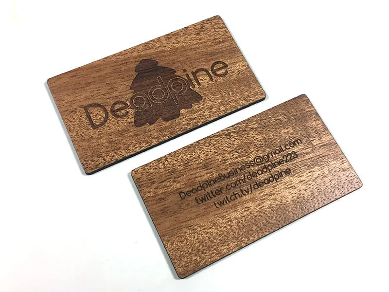 Project 11 - Mahogany Business Cards Portfolio