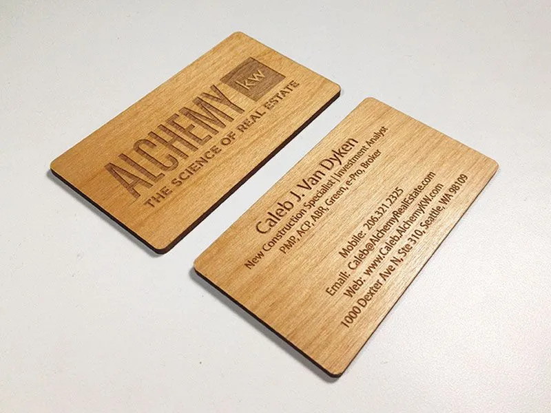 Project 31 - Alder Business Cards Portfolio
