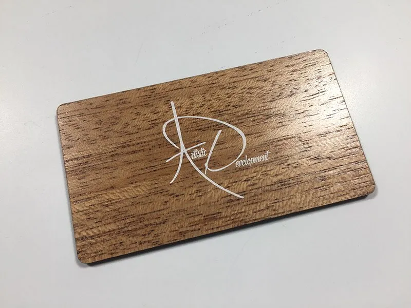 Project 24 - Mahogany Business Cards Portfolio