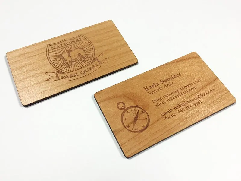 Project 38 - Alder Business Cards Portfolio