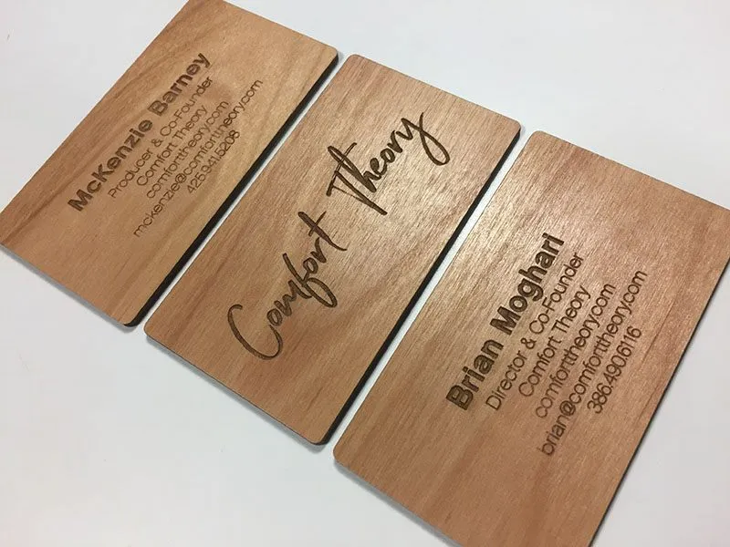 Project 35 - Alder Business Cards Portfolio