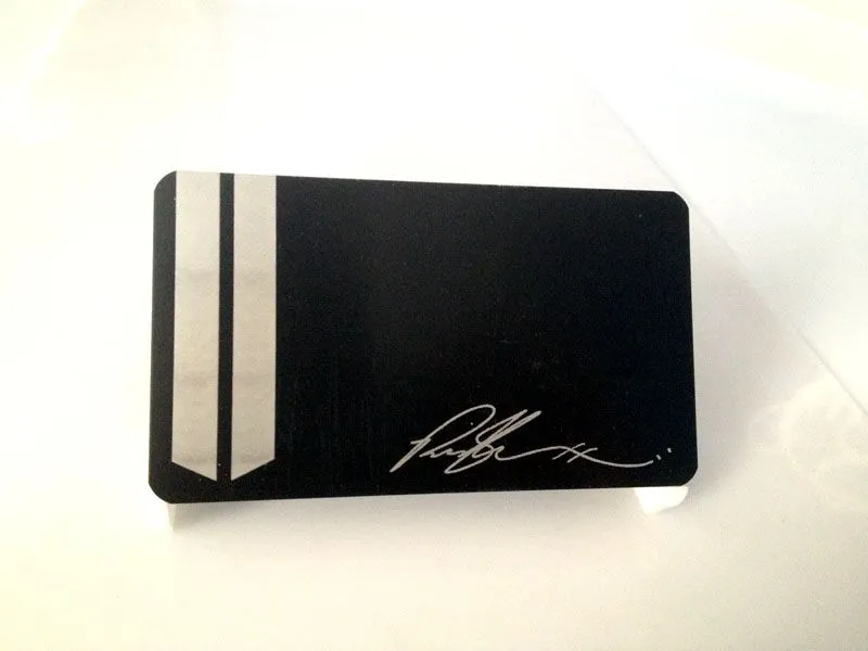 Project 8 - Black Metal Business Cards Portfolio