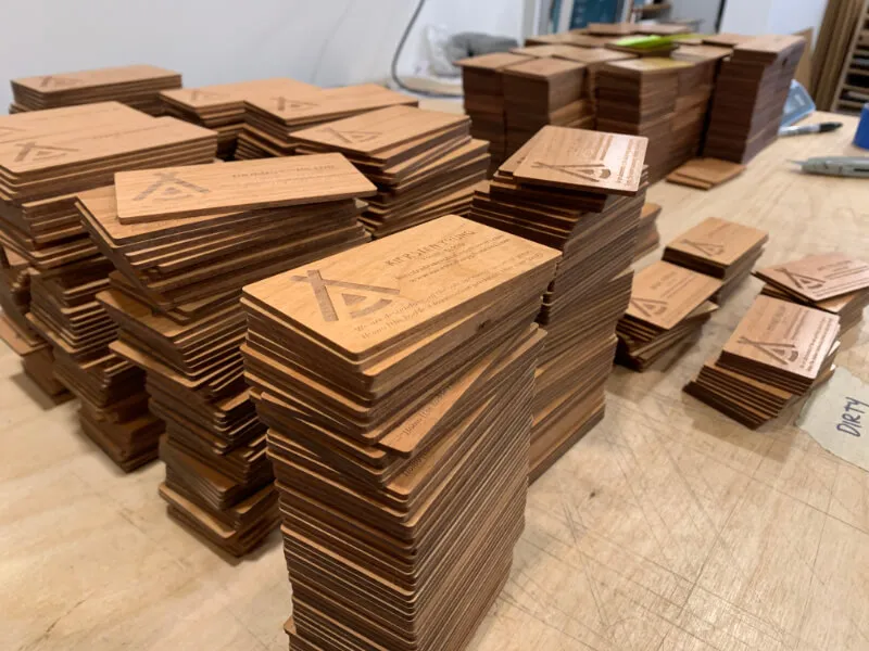 Project 29 - Alder Business Cards Portfolio