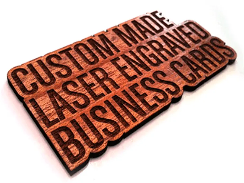 Project 29 - Mahogany Business Cards Portfolio