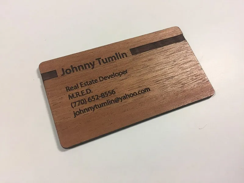 Project 4 - Mahogany Business Cards Portfolio