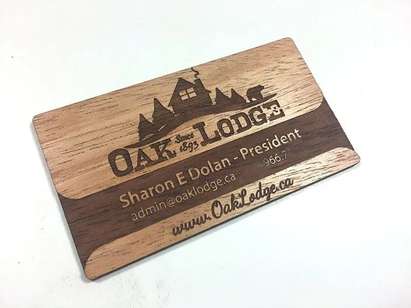 Project 19 - Mahogany Business Cards Portfolio