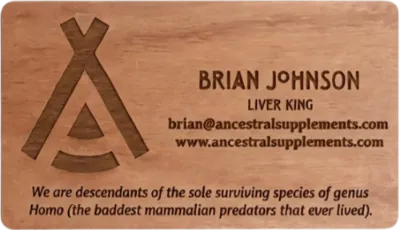 Wood Business Card