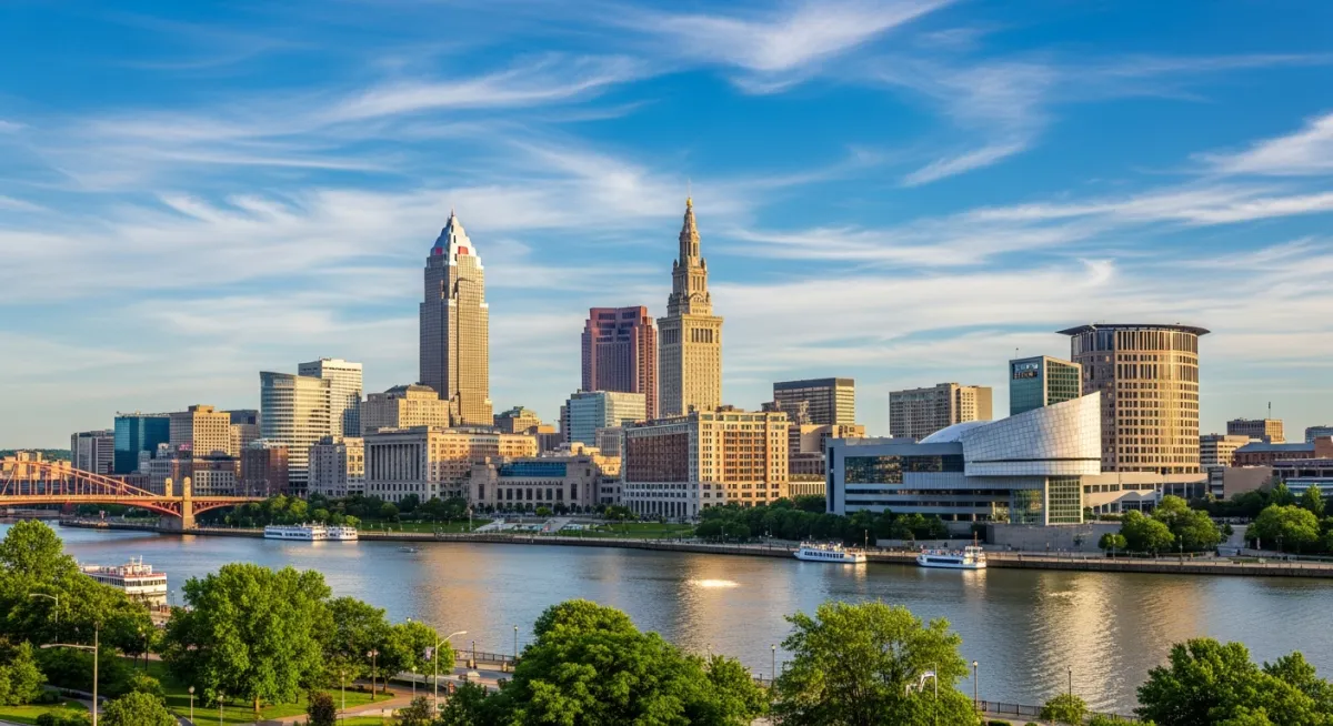 Cleveland skyline