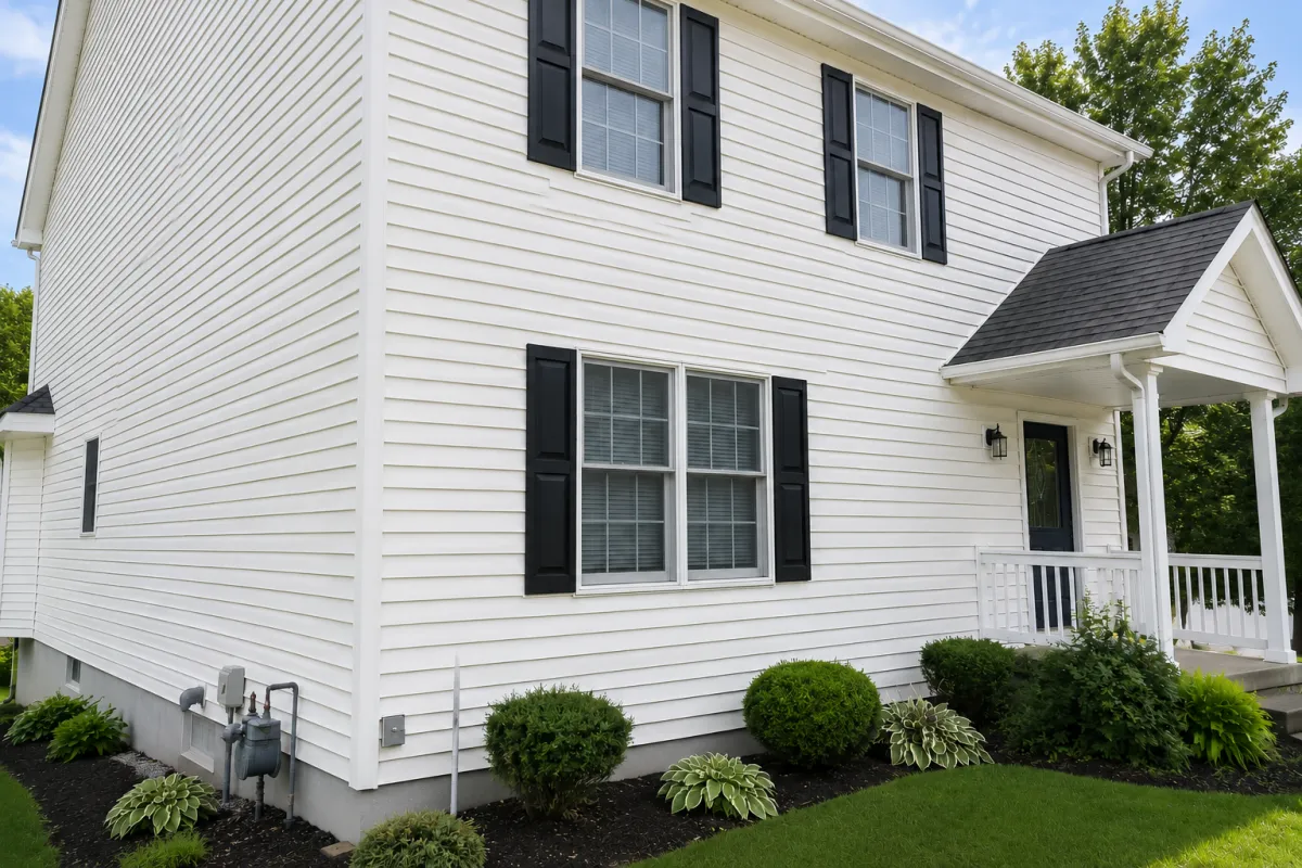After Siding Cleaning
