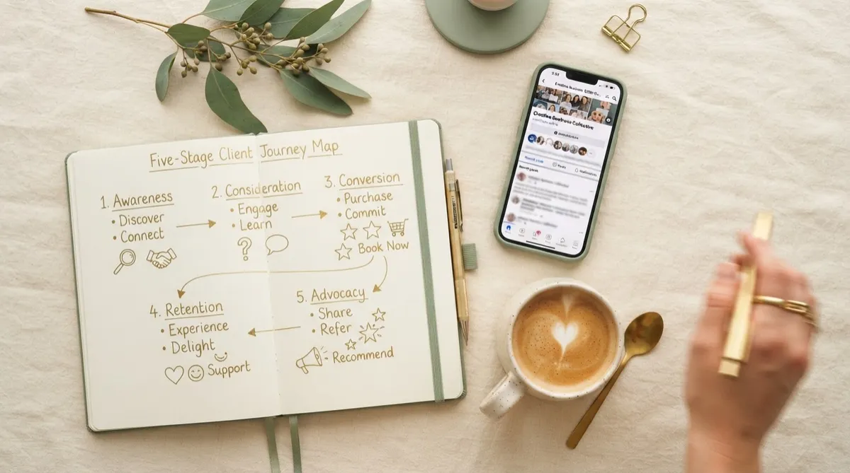 The Coaching Client Journey on Facebook: From Stranger to Booked