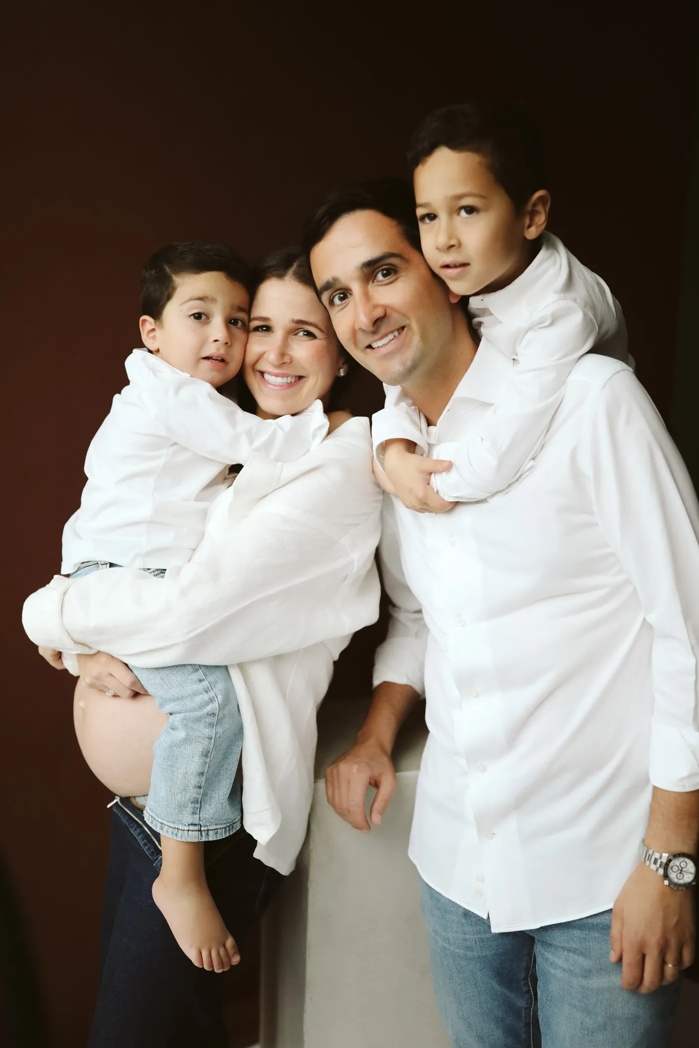 Arianne with her family