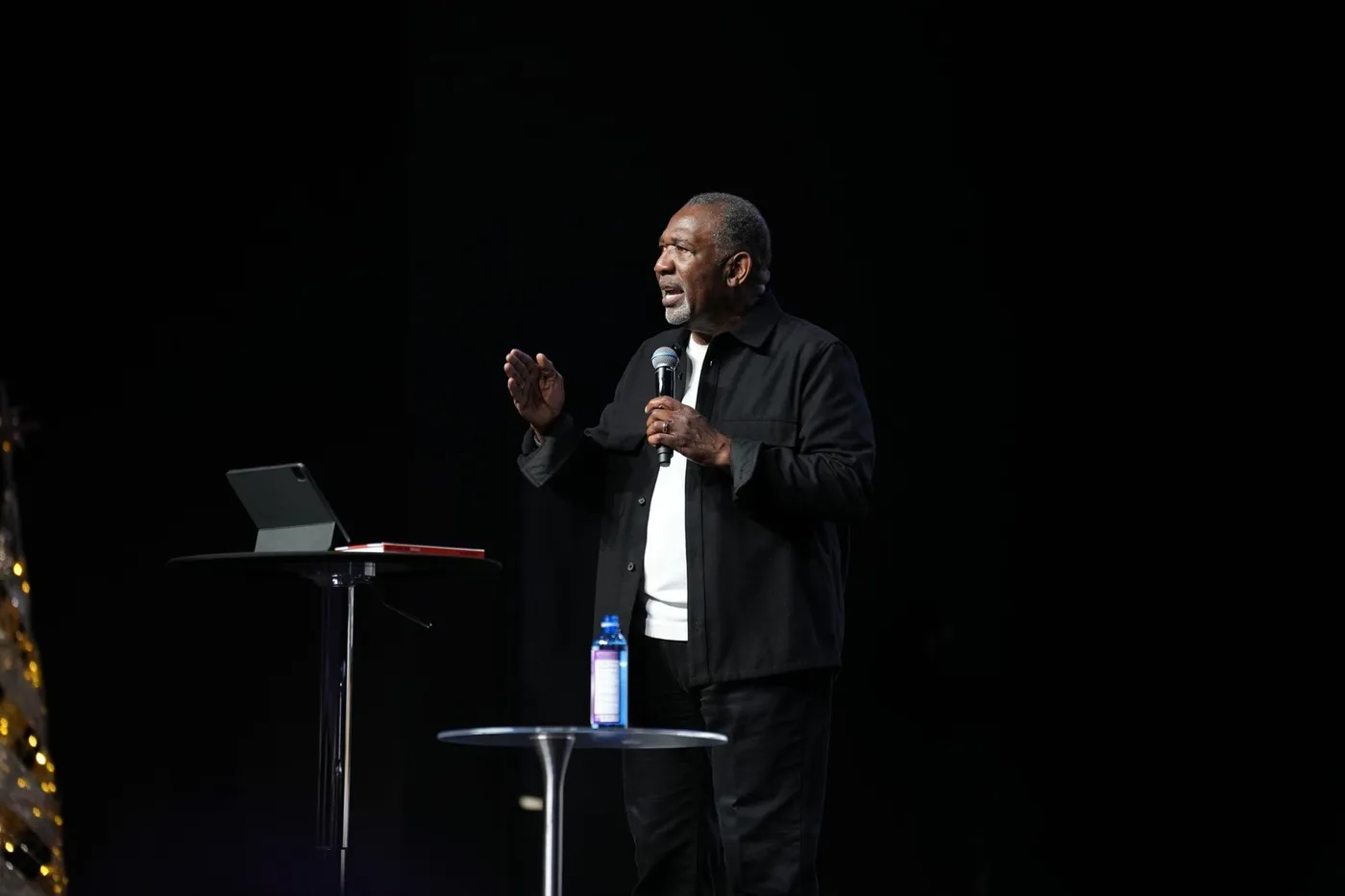 Dr. Brown delivering a keynote