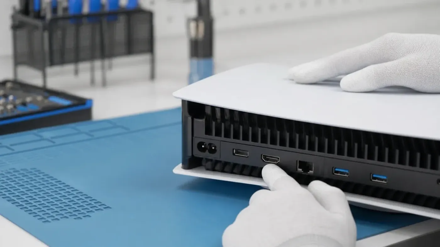 PS5 HDMI port inspection