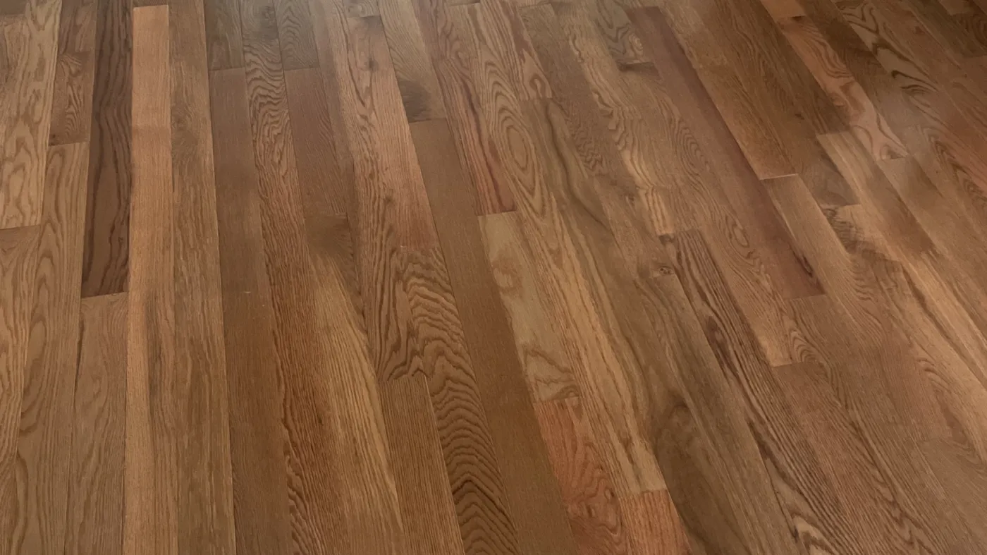 Hardwood floor detail