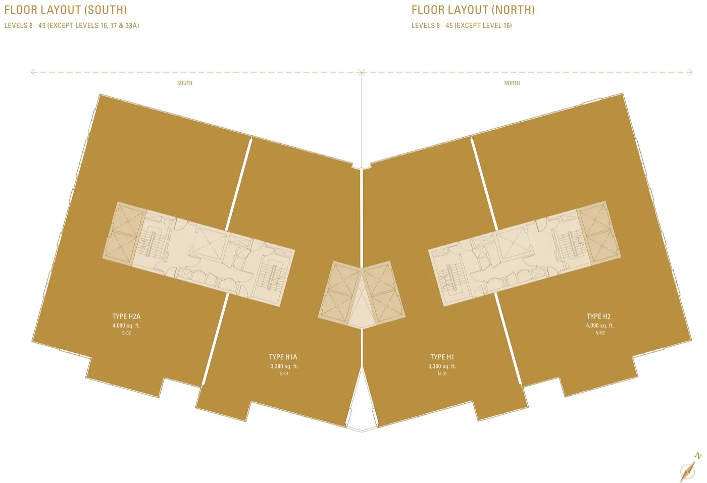 Imperial Residences floor: four homes, Pavilion Damansara Heights