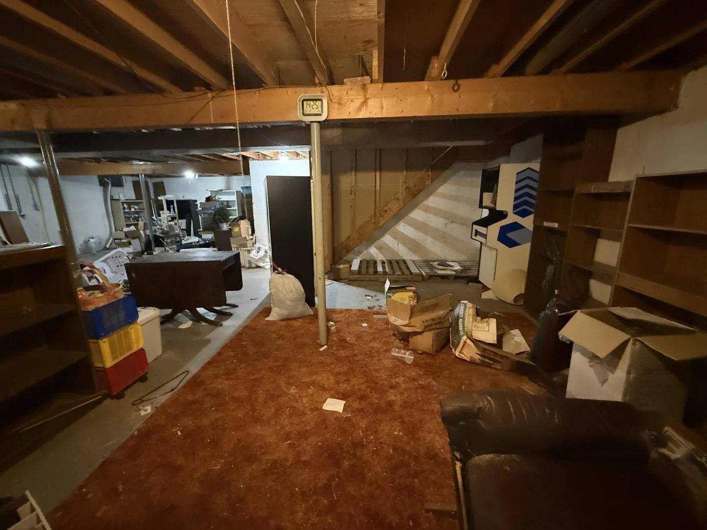 Basement before