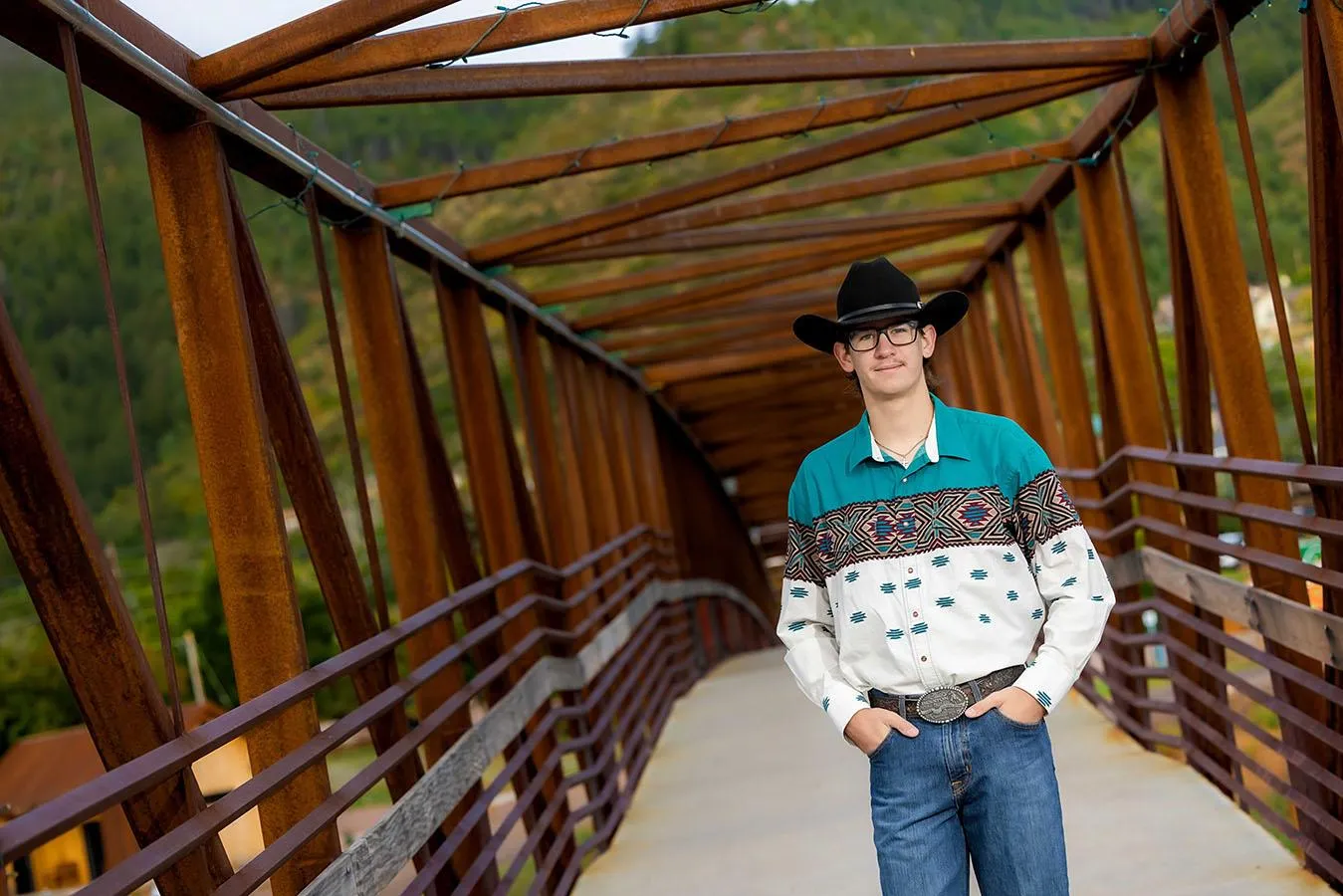 High school senior portrait