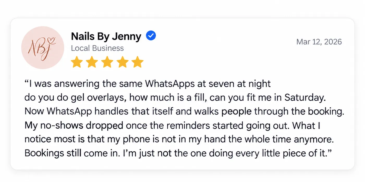 Review from Nails by Jenny