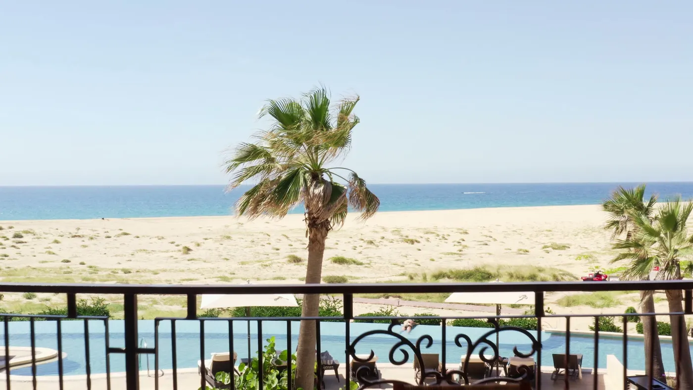 Ocean view from a Grand Studio balcony