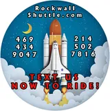 The Shuttle RockwallShuttle.com space shuttle logo