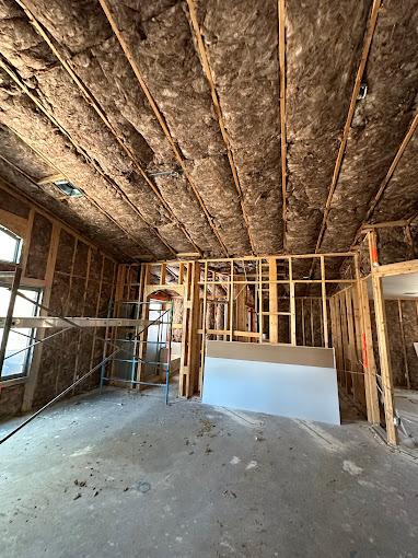 Insulation installed during a fire rebuild in Goodyear