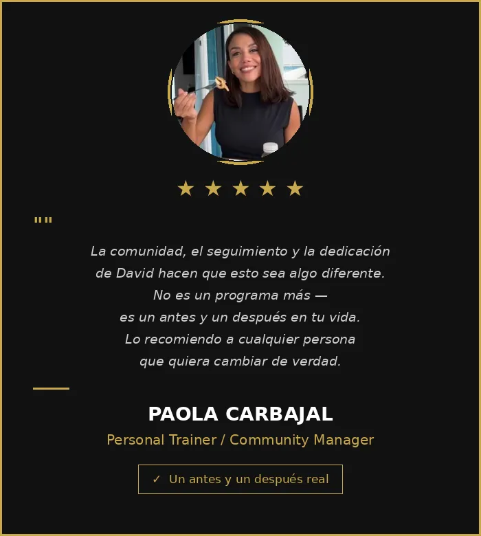 Testimonio de cliente DH Evolution
