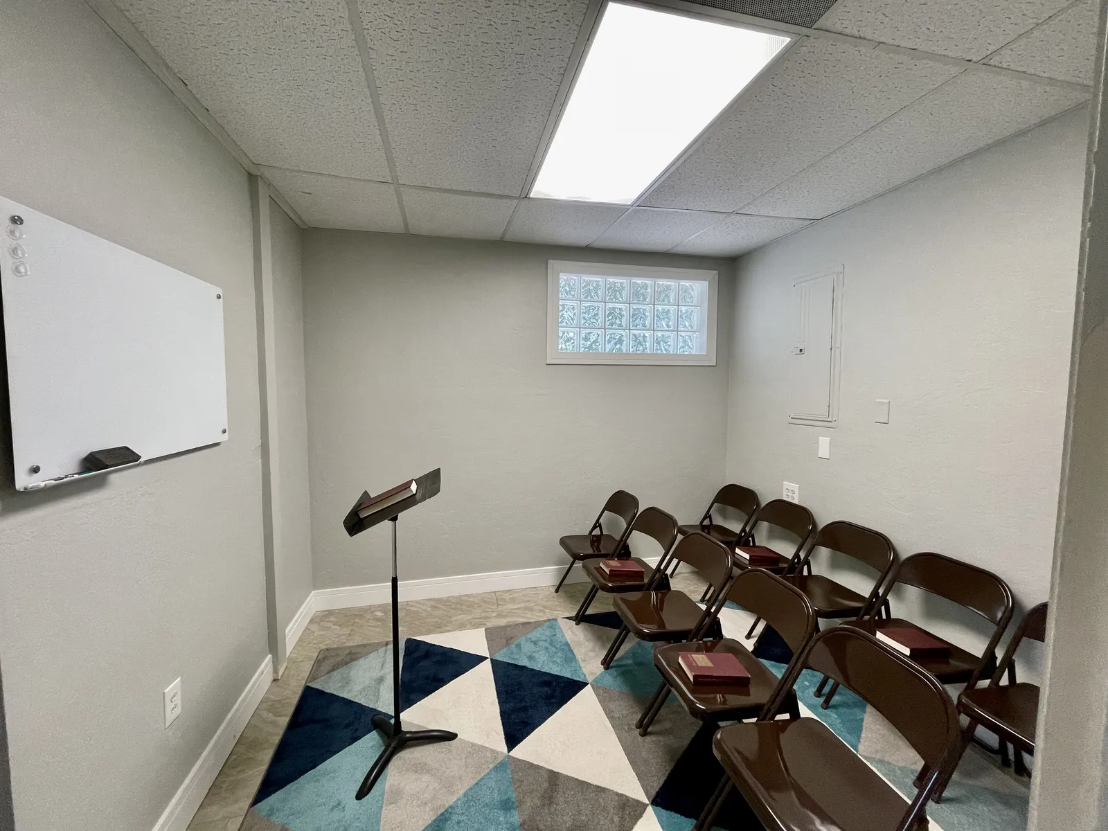 A Sunday School classroom at Naples Independent Baptist Church