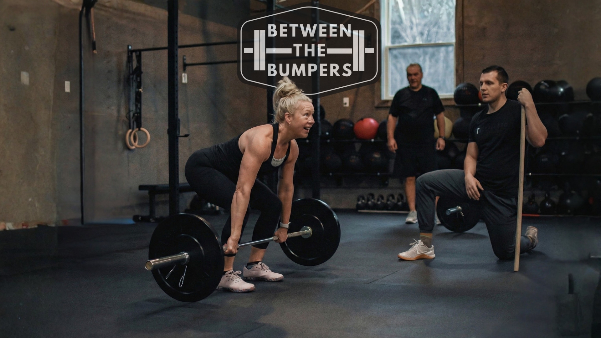A coached Strength class at Between The Bumpers