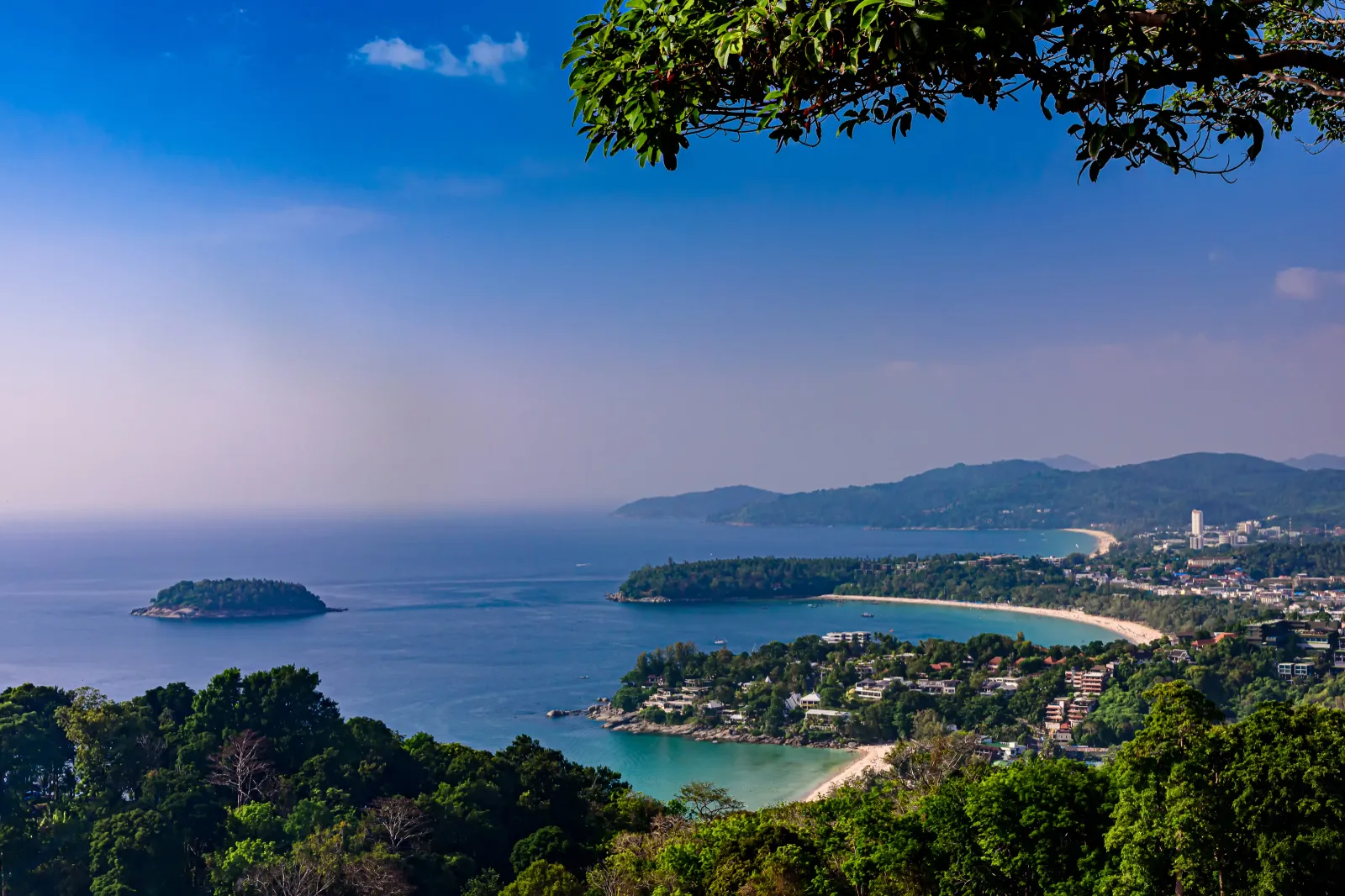 Phuket coastal panorama